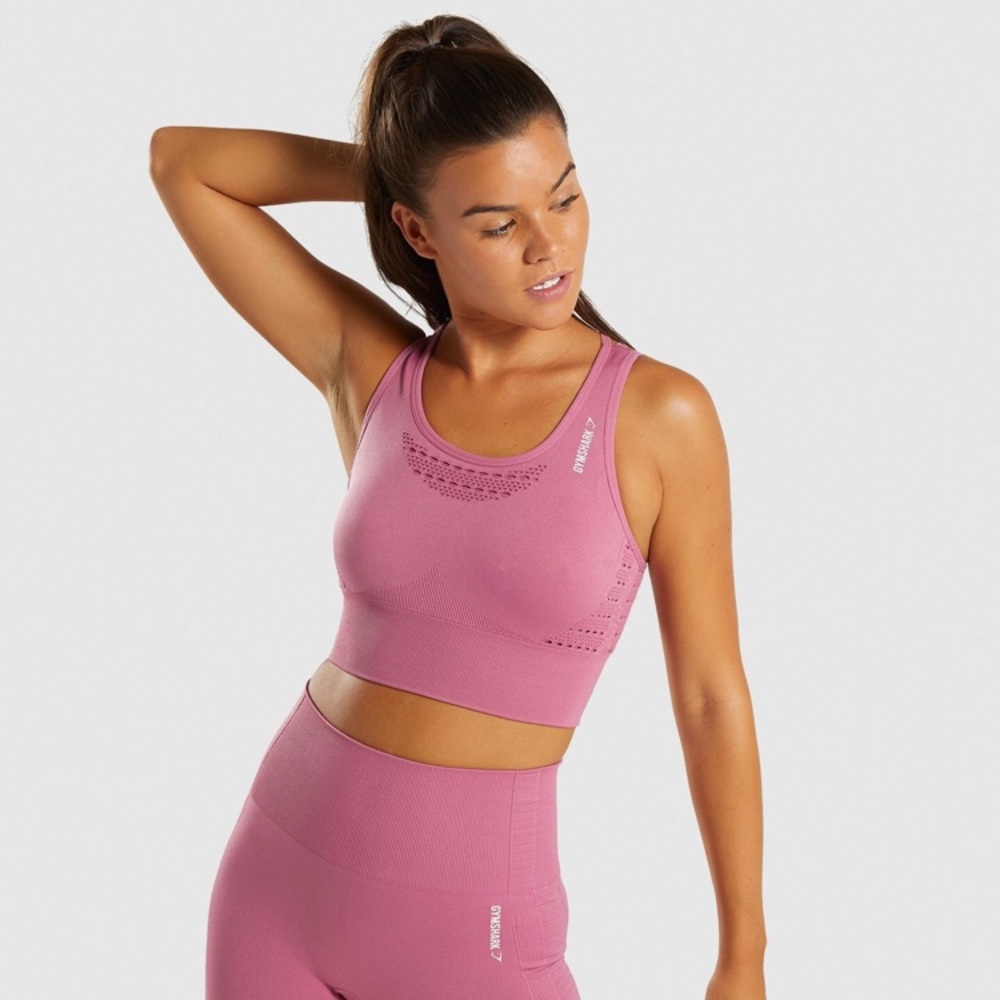 NWT Gymshark Energy + Seamless Crop Top- M